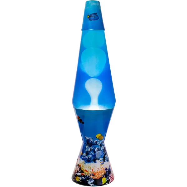 Australian Geographic 8+ Years | Lights-Aqua World Lava Lamp - Blue