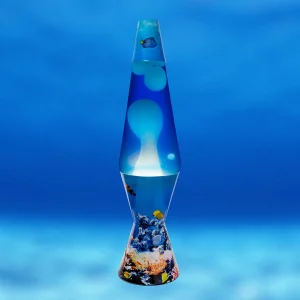 Australian Geographic 8+ Years | Lights-Aqua World Lava Lamp - Blue