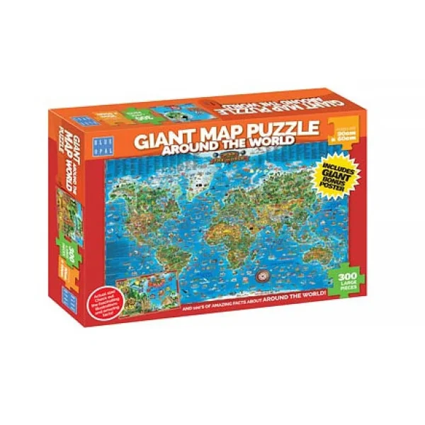 Australian Geographic Puzzles | Puzzles-Around the World Giant Puzzle 300 pieces