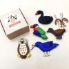 Australian Geographic Puppets-Australian Animals D - Finger Puppet Set Birds of Australia