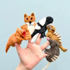 Australian Geographic Puppets-Australian Animals G - Finger Puppet Set