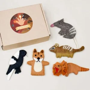 Australian Geographic Puppets-Australian Animals G - Finger Puppet Set