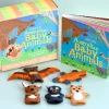 Australian Geographic Puppets-Australian Baby Animals by Fran Lessac - Book and Finger Puppet Set