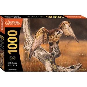 Australian Geographic Puzzles-1000 Piece Jigsaw: Out Hunting