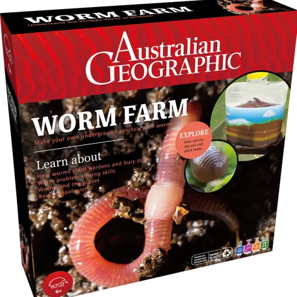 Australian Geographic 8+ Years | Outdoor-: Worm Farm