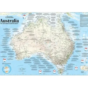 Australian Geographic Puzzles-Adventurers & Dreamers Puzzle and Poster 1000 pcs