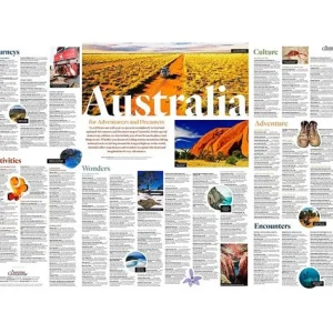 Australian Geographic Puzzles-Adventurers & Dreamers Puzzle and Poster 1000 pcs