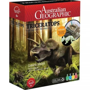 Australian Geographic 8+ Years | Science-: Build Your Own Triceratops