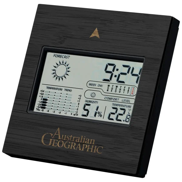 Australian Geographic Weather | Tech-Digital Weather Station - Dark Wood