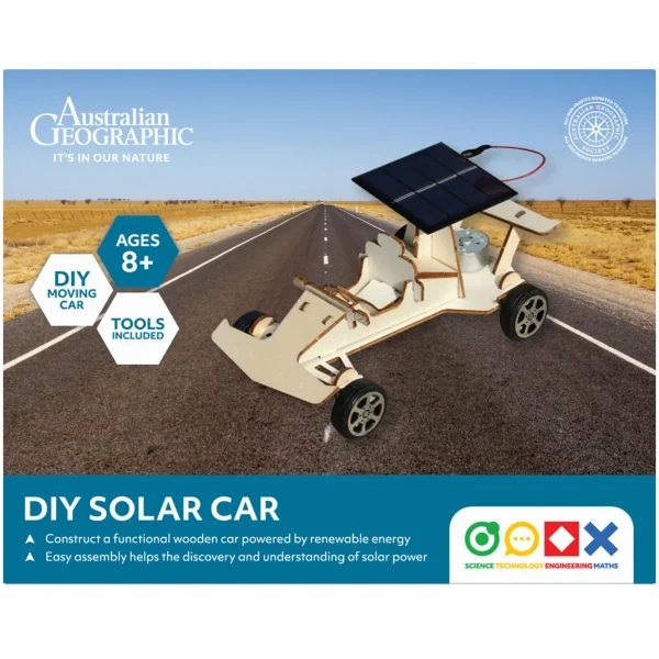 Australian Geographic Outdoor | Science-STEM Solar Car Kit