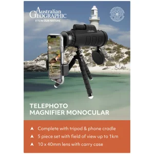 Australian Geographic Tech-Telephoto Magnifier Monocular