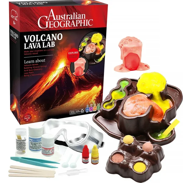 Australian Geographic 8+ Years | Educational-: Volcano Lava Lab