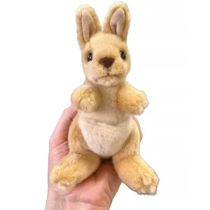 Australian Geographic Plush & Soft Toys | 0-24 Months-Baby Handfuls Kangaroo Soft Toy