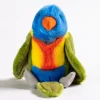 Australian Geographic Plush & Soft Toys | 0-24 Months-Baby Handfuls Lorikeet Soft Toy