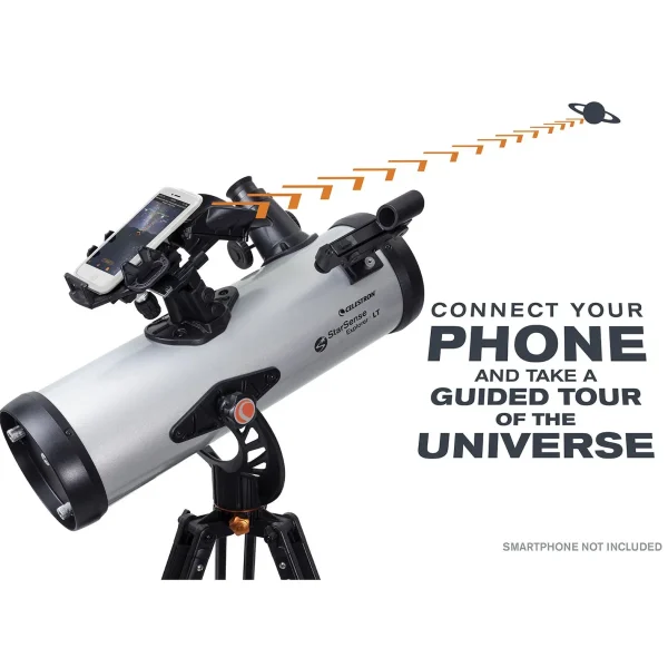 Australian Geographic Telescopes-Celestron Starsense Explorer™ LT 114AZ Smartphone App-Enabled Newtonian Reflector Telescope