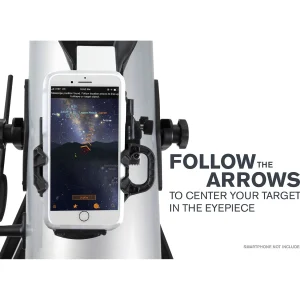 Australian Geographic Telescopes-Celestron Starsense Explorer™ LT 114AZ Smartphone App-Enabled Newtonian Reflector Telescope