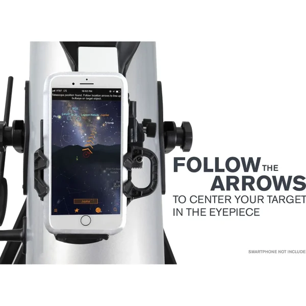 Australian Geographic Telescopes-Celestron Starsense Explorer™ LT 114AZ Smartphone App-Enabled Newtonian Reflector Telescope