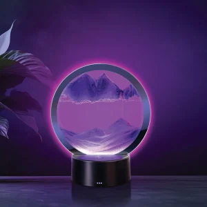 Australian Geographic 8+ Years | Lights-Circular LED Sand Art - Purple