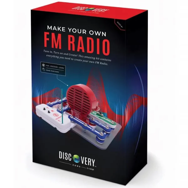 Australian Geographic 8+ Years | Science-Discovery Zone Make Your Own FM Radio Kit