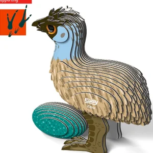 Australian Geographic Puzzles | 5-7 Years-Emu 3D Puzzle - by EUGY