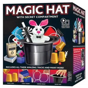 Australian Geographic 5-7 Years-Ezama Magic Hat with Secret Compartment 225 Tricks