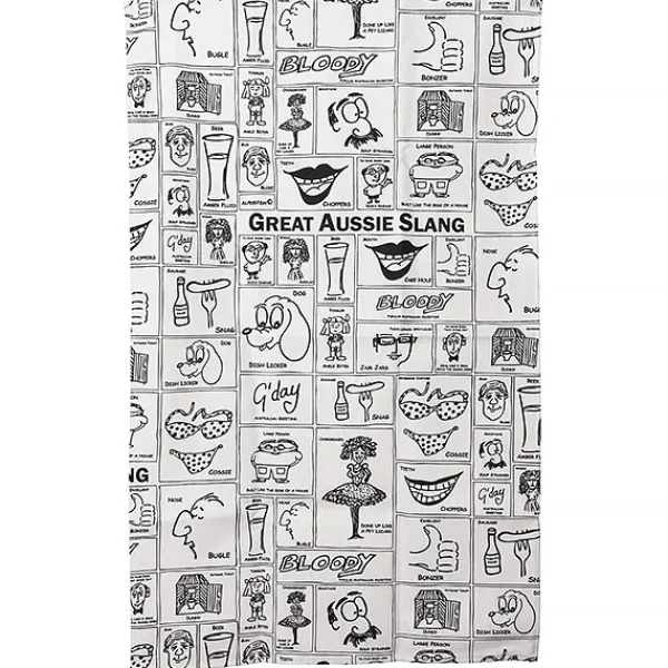 Australian Geographic Tea Towels | Accessories-Great Aussie Slang Bundle