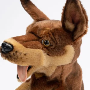 Australian Geographic Plush & Soft Toys | 0-24 Months-Hansa Australian Kelpie Puppy Puppet