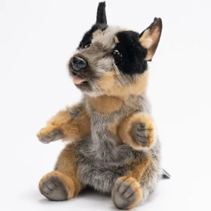 Australian Geographic Plush & Soft Toys | 0-24 Months-Hansa Blue Heeler Puppy Puppet