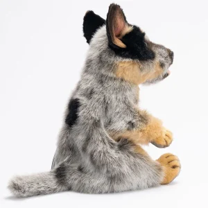 Australian Geographic Plush & Soft Toys | 0-24 Months-Hansa Blue Heeler Puppy Puppet