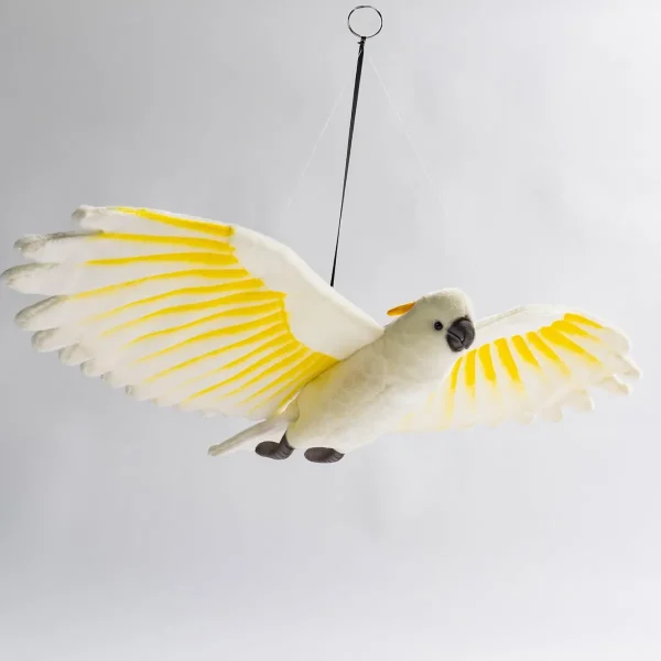 Australian Geographic Plush & Soft Toys | 0-24 Months-Hansa Cockatoo Flying