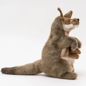 Australian Geographic Plush & Soft Toys | 0-24 Months-Hansa Kangaroo And Joey Puppet