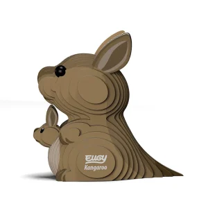 Australian Geographic Puzzles | 5-7 Years-Kangaroo 3D Puzzle - by EUGY