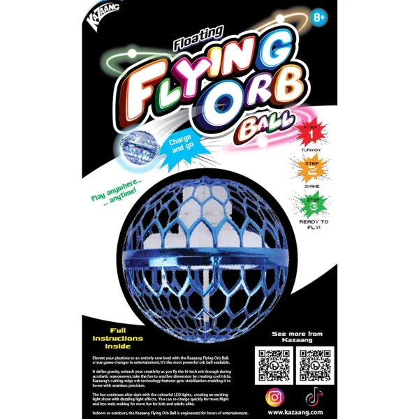 Australian Geographic 8+ Years | Outdoor-Kazaang Flying Orb Ball - Blue