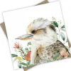 Australian Geographic Accessories | Greeting Cards-Kookaburra Greeting Card from PopcornBlue