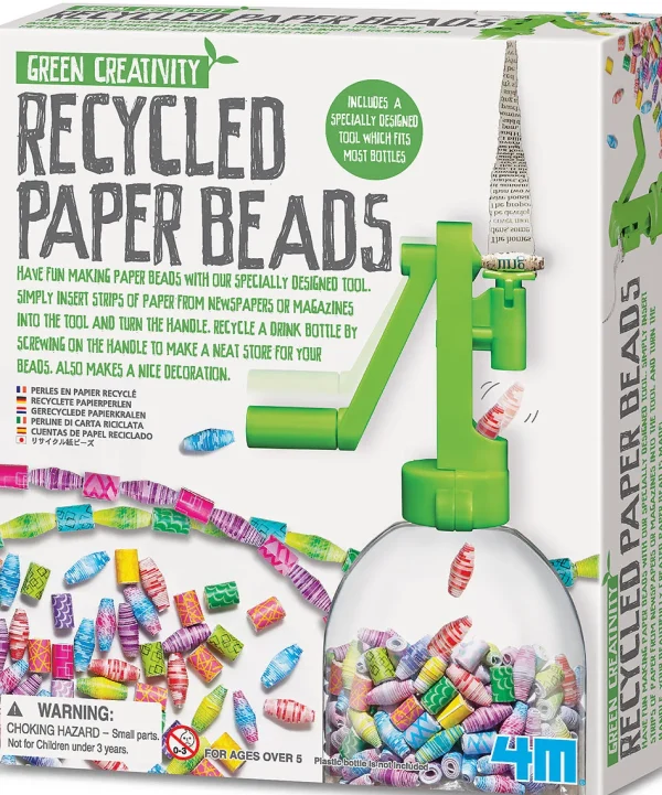 Australian Geographic 5-7 Years | Arts & Crafts-4M: Green Science: Recycled Paper Beads