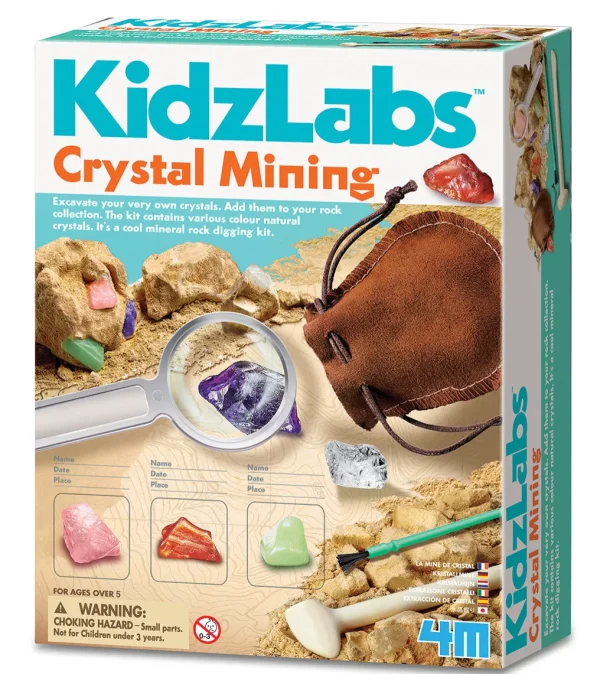 Australian Geographic 5-7 Years | Educational-4M: KidzLabs: Crystal Mining