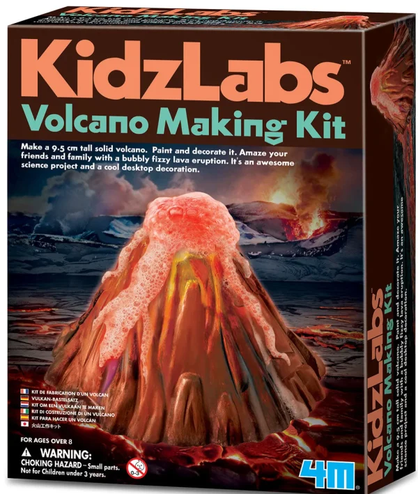 Australian Geographic 8+ Years | Educational-4M: KidzLabs: Volcano Making Kit