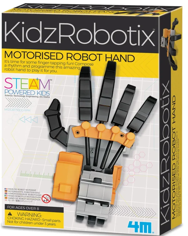 Australian Geographic 8+ Years | Educational-4M: KidzRobotix: Motorised Robot Hand