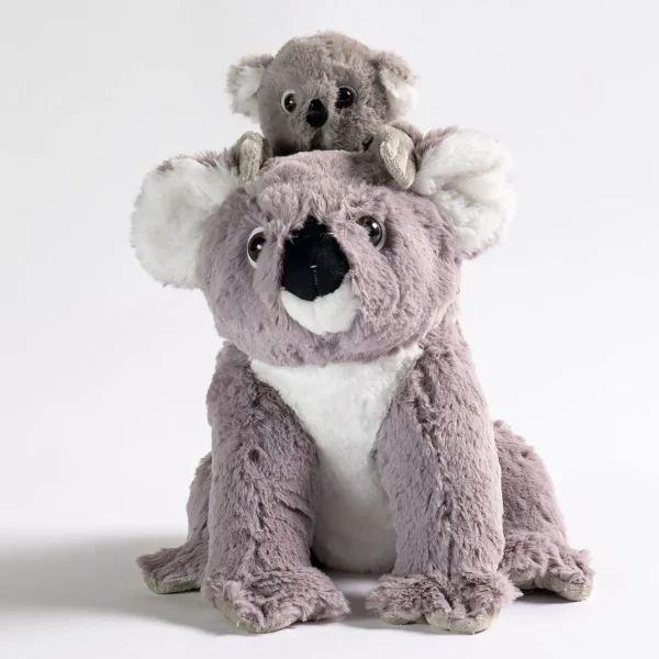 Australian Geographic Plush & Soft Toys | Plush & Soft Toys-Mum and Baby Koala Soft Toy