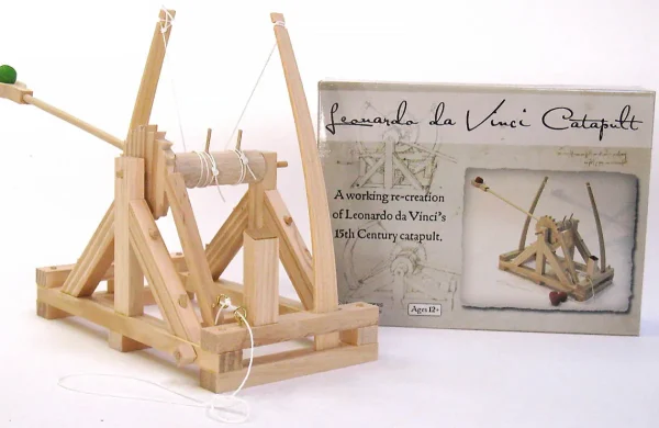 Australian Geographic 8+ Years | Educational-Pathfinders: Da Vinci Catapult Wooden Kit