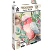 Australian Geographic Puzzles | Arts & Crafts-128 Piece Wooden Jigsaw Puzzle, Galah