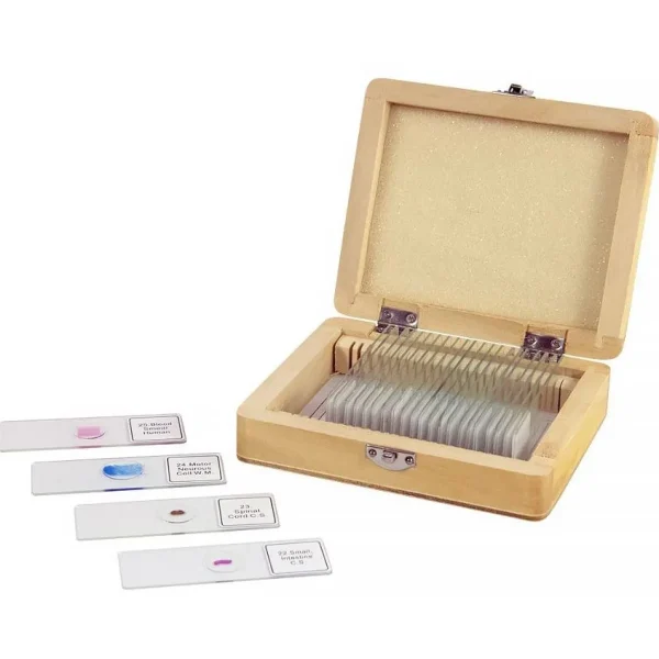 Australian Geographic Microscopes-Prepared Slides - 25 piece box