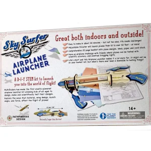 Australian Geographic Outdoor | Educational-Sky Surfer Paper Airplane Launcher