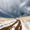 Australian Geographic Photography Prints-Snow Road' by Charles Davis