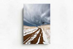 Australian Geographic Photography Prints-Snow Road' by Charles Davis