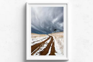 Australian Geographic Photography Prints-Snow Road' by Charles Davis