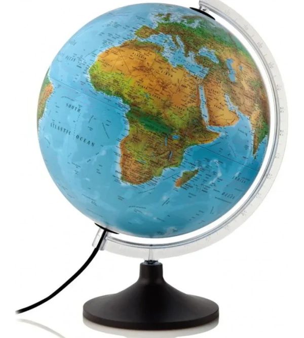 Australian Geographic World Globes-Solid B Blue Ocean Physical 30cm World Globe