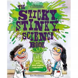 Kids Australian Geographic Science | Age 8+-Sticky Stinky Science Book