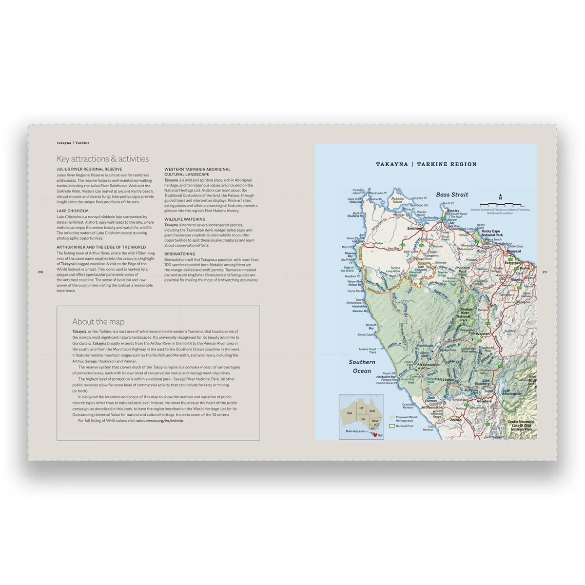 Australian Geographic Photographic & Illustrated-takayna | TARKINE - One of the last wild places on Earth