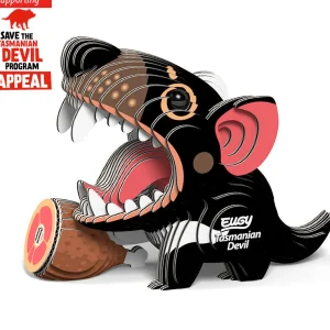 Australian Geographic Puzzles | 5-7 Years-Tasmanian Devil 3D Puzzle - by EUGY